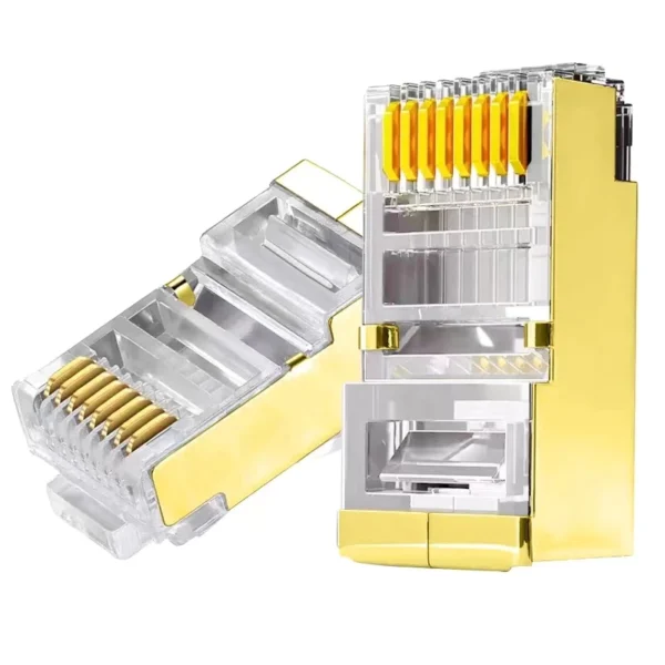 my-11134207-7qul8-lgt9nar6j1kdba.webp Cat6 RJ45 8P8C Modular Connector, Gold-Plated Ethernet Plug for Cat5/Cat5e/Cat6 Network Cables
