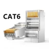 my-11134207-7r98p-lnd082bo3ud9b6.webp Cat6 RJ45 8P8C Network Connector, Silver Modular Plug for Cat5/Cat5e/Cat6 Ethernet Cables