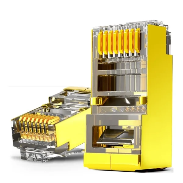 my-11134207-7r98r-lnd082bo2fsted.webp Cat6 RJ45 8P8C Modular Connector, Gold-Plated Ethernet Plug for Cat5/Cat5e/Cat6 Network Cables