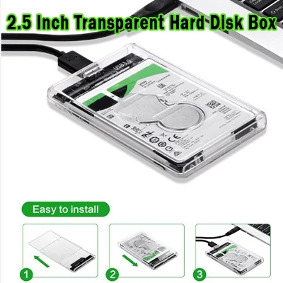 my-11134207-7rasl-m3dokdbqrurid6.webp Transparent External HDD/SSD Enclosure, Portable Hard Drive Case for USB Storage Drives