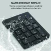 2.4GHz Wireless Numeric Keypad, Portable Number Pad for PC & Laptop