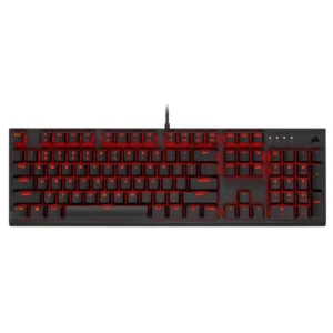 ONIKUMA G27 Mechanical Gaming Keyboard, 104-Key Full-Size Keyboard with Blue Switches & Chroma RGB Backlighting