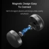 Hagibis Magnetic Laptop Stand, Portable Cooling Pad with Heat Dissipation & Anti-Slip Design for MacBook and Laptops