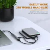 Hea915f83257941ecb00229099d3e92a93.webp 4-Port USB-C Hub, USB 3.0/3.1 Multi-Port Splitter Adapter with OTG Support for Huawei, Xiaomi, Lenovo, MacBook & PC