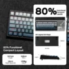 S1666e826127d4d47a298ed75305402c0A.webp EPOMAKER G84 HE 75% Hall Effect Magnetic Gaming Keyboard, Tri-Mode Wired/Bluetooth/2.4GHz, 8K Polling Rate & 8000mAh Battery