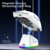 S3ea677a95ec84ffcb957b525efbe40fdL.webp ATTACK SHARK X11 Wireless Gaming Mouse, PAW3311 Sensor, Bluetooth & 2.4GHz Connectivity, 400 IPS & RGB Lighting for PC