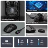 S402b7549e4ab457cb400f2c2d50d6c8fh.webp EPOMAKER Carbon X Gaming Mouse, Wired/2.4GHz Wireless/Bluetooth Tri-Mode, Adjustable 400–30,000 DPI with PAW3950 Sensor for PC, Mac & Linux