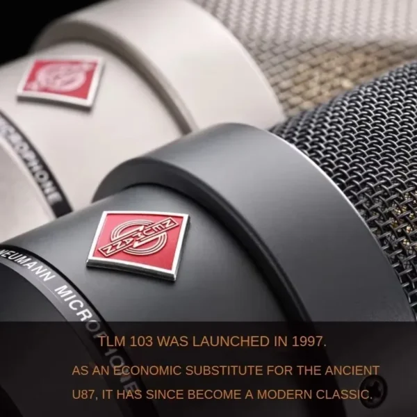 S484607f33019423d8065bdac8633b984p.webp NEUMANN TLM 103 Professional Condenser Microphone for Studio Recording, Vocal, Singing, Live Performance & Karaoke