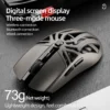 S7737a66aa8694f5ea9690cb8c67d4cb97.webp SmailWolf RS8 Tri-Mode Wireless Gaming Mouse, Bluetooth & 2.4GHz Connectivity, Lightweight Design, 10,000 DPI & 1KHz Polling Rate for PC