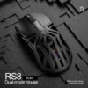 S91b907b9bfcd4dc6956984820c24bfe7W.webp SmailWolf RS8 Tri-Mode Wireless Gaming Mouse, Bluetooth & 2.4GHz Connectivity, Lightweight Design, 10,000 DPI & 1KHz Polling Rate for PC