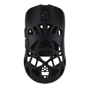 EPOMAKER Carbon X Gaming Mouse, Wired/2.4GHz Wireless/Bluetooth Tri-Mode, Adjustable 400–30,000 DPI with PAW3950 Sensor for PC, Mac & Linux
