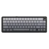 Sdb3d9758a68d45f08a52d1be41dd8fddY.webp Attack Shark X66 Gasket Wireless Mechanical Gaming Keyboard with Volume Knob RGB Backlit Side Printed PBT Keycaps
