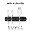 Se1791f9e5a484636a1ec4b343eb2d723q.webp 1 Set Silicone Cable Organizer Clips, USB Charging Cable Winder & Desktop Cable Holder for USB Cables, Mouse, Earphones & Accessories