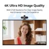 See4bbc03f8044297b0fa7a97eb7fbe766.webp EMEET 4K USB Webcam with PDAF Autofocus & Dual Microphones for PC, Zoom, Teams, Streaming & Video Calls