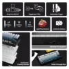 Sf8f9a1c242e145b5a8e00e2ed4611be22.webp EPOMAKER G84 HE 75% Hall Effect Magnetic Gaming Keyboard, Tri-Mode Wired/Bluetooth/2.4GHz, 8K Polling Rate & 8000mAh Battery