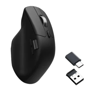 Keychron M6 Wireless Mouse with Silent Micro Switches, PixArt PAW3950 Sensor, 8K Polling Rate & Dual Scrolling Modes