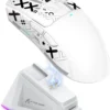 Sfdb42c26c43a4f02bb57e1c539a36bda9.webp ATTACK SHARK X11 Wireless Gaming Mouse, PAW3311 Sensor, Bluetooth & 2.4GHz Connectivity, 400 IPS & RGB Lighting for PC